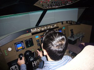 Mr. Thu in Flight Simulator